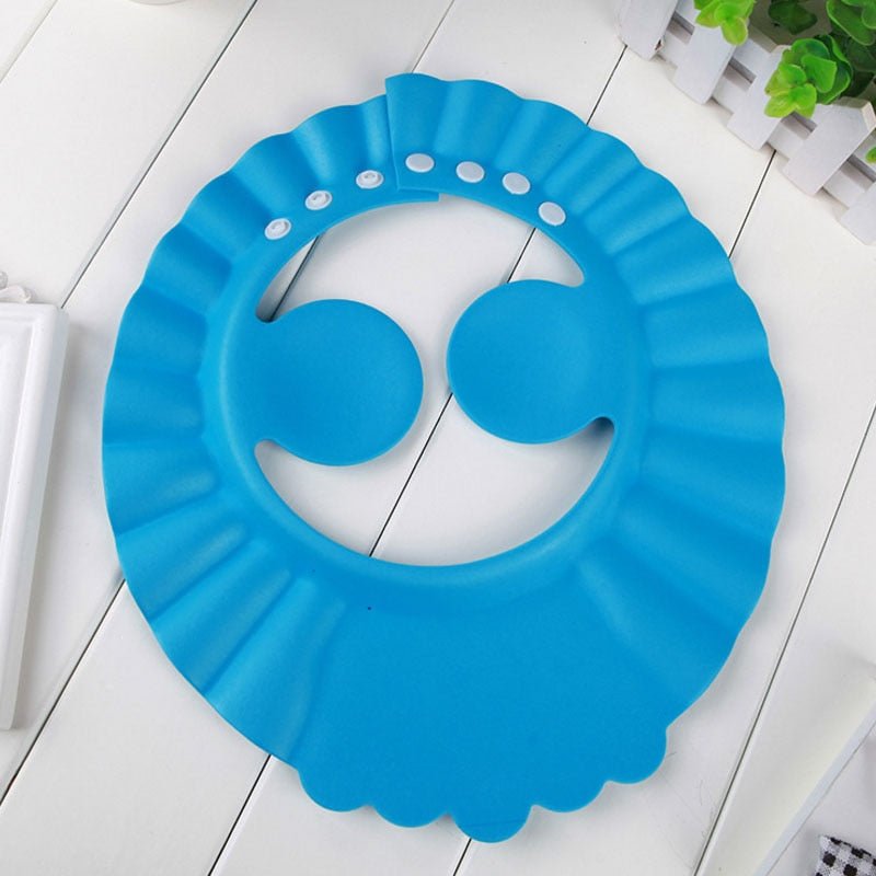 Visière chapeau pour douche bébé I ShampooCap™ - bébéscute